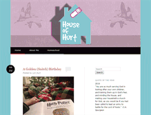 Tablet Screenshot of houseofhurt.com